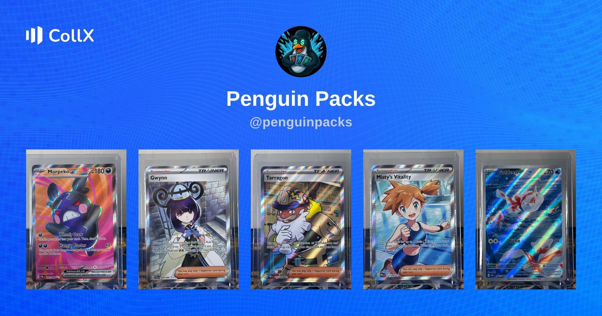 CollX Profile • Penguin Packs • @penguinpacks