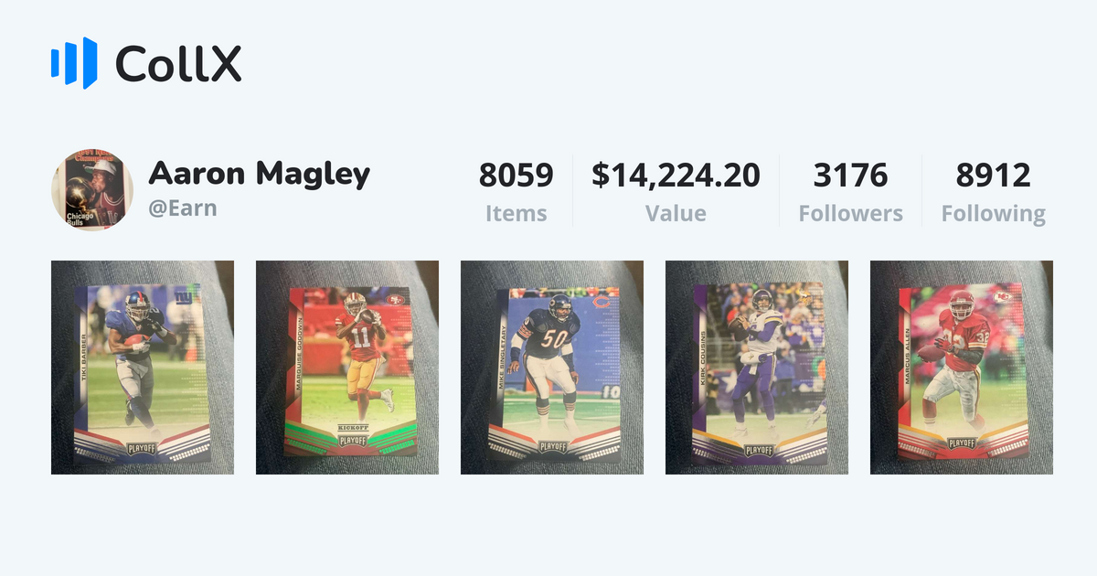 CollX Scan sports cards to find out what they’re worth