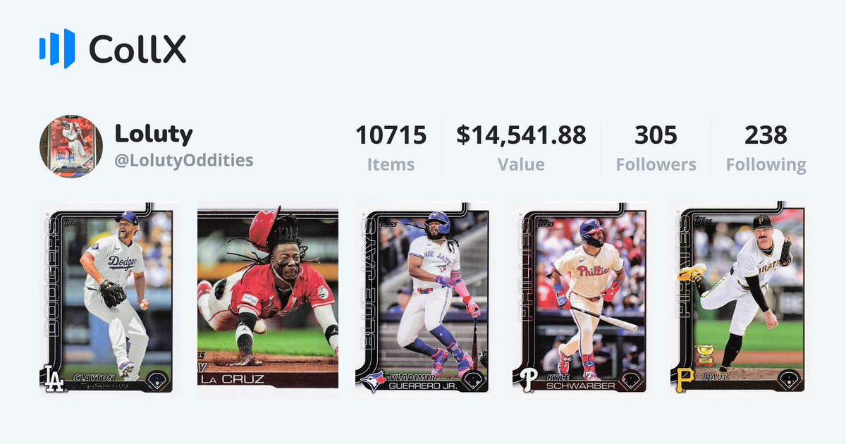 CollX Scan sports cards to find out what they’re worth