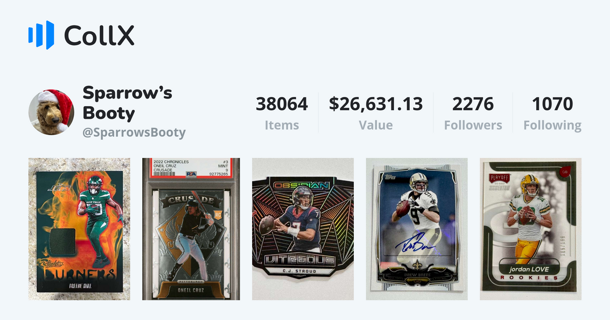 CollX Scan sports cards to find out what they’re worth