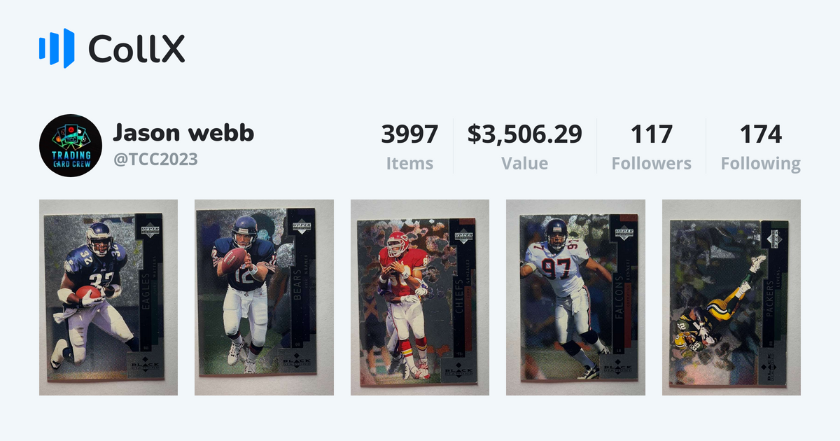 CollX Scan sports cards to find out what they’re worth