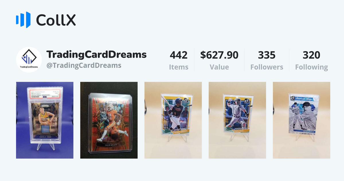 CollX Scan sports cards to find out what they’re worth