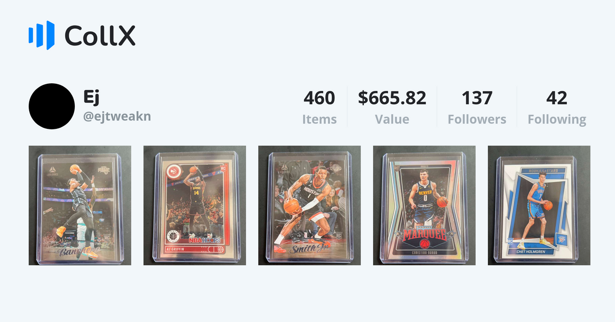 CollX Scan sports cards to find out what they’re worth