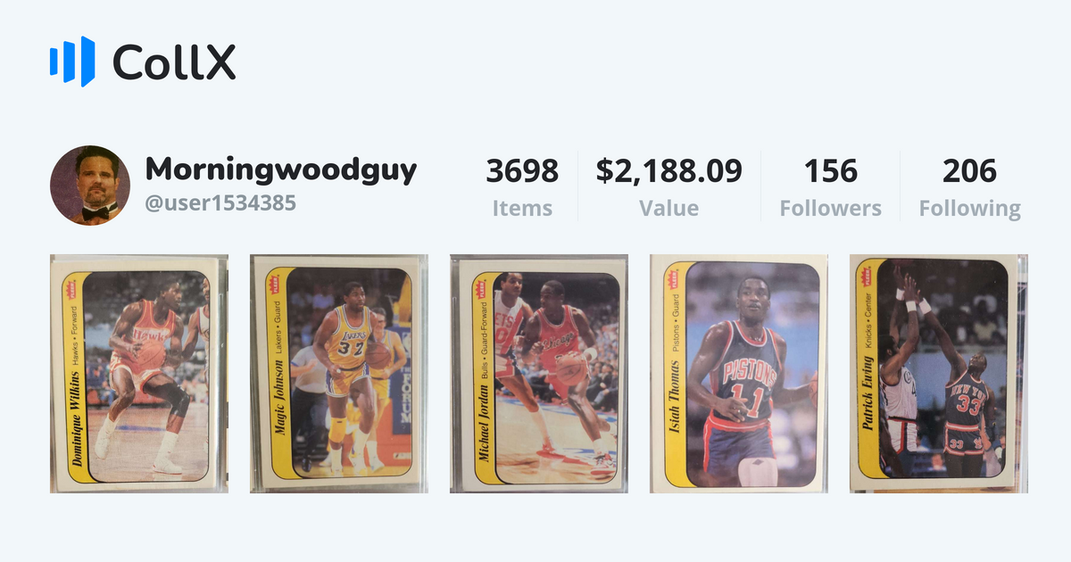 CollX Scan sports cards to find out what they’re worth